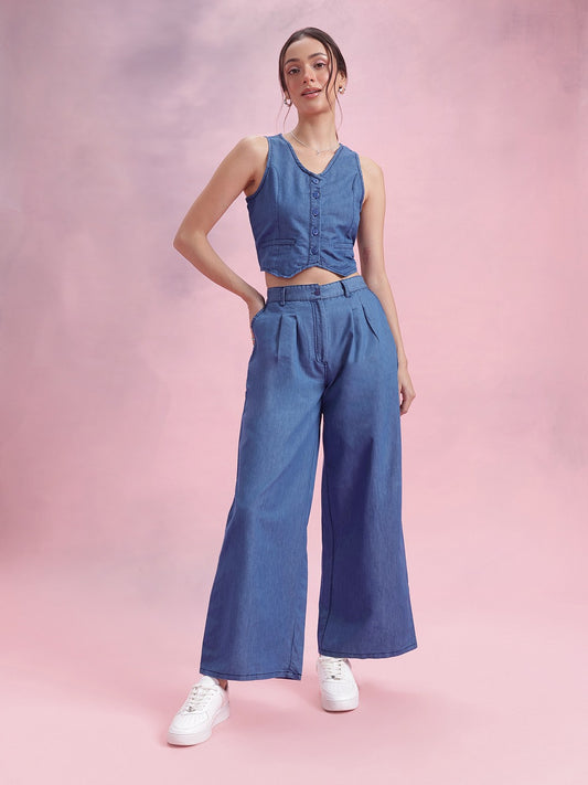 Indigo Ease Co-ord Set